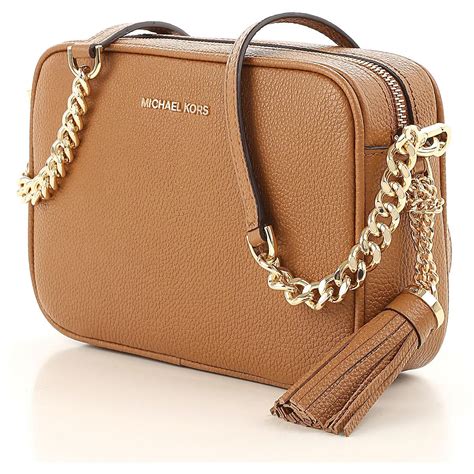 michael kors brown bag sale|Michael Kors brown leather bag.